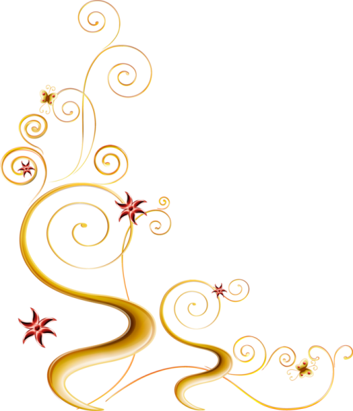 Новогодние узоры на прозрачном фоне