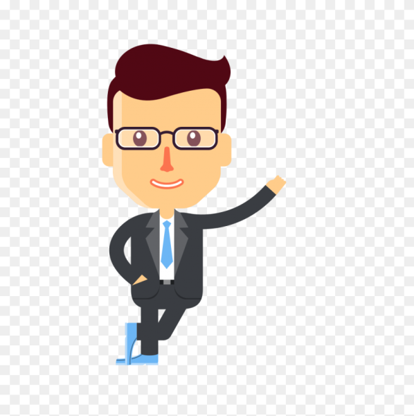 Менеджер мультяшный