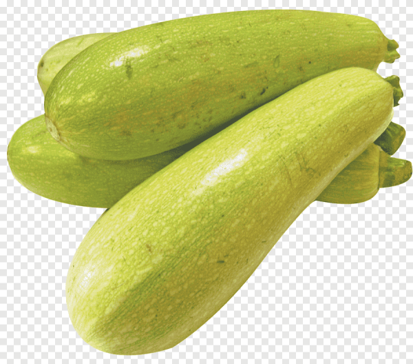 Кабачок на прозрачном фоне