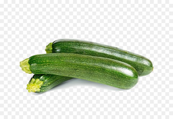 Кабачок на прозрачном фоне