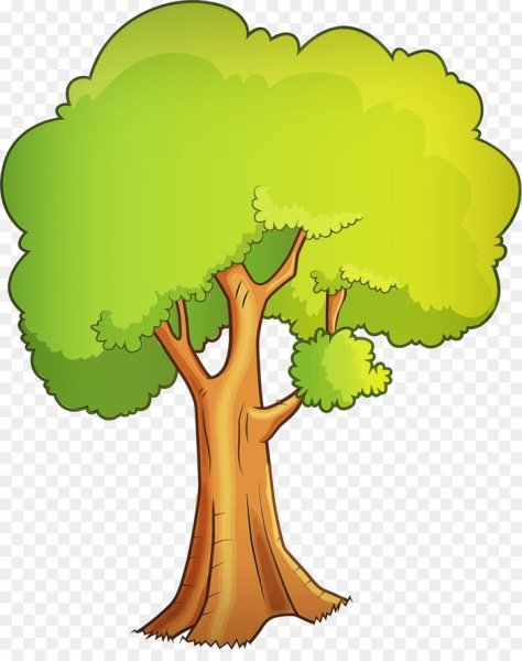 Дерево мультяшное