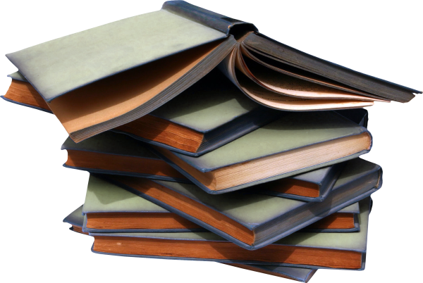 Книга на прозрачном фр