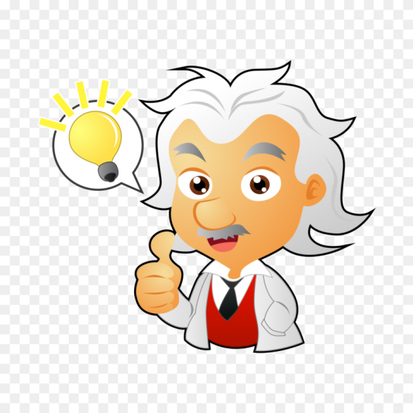 Ученый мультяшный