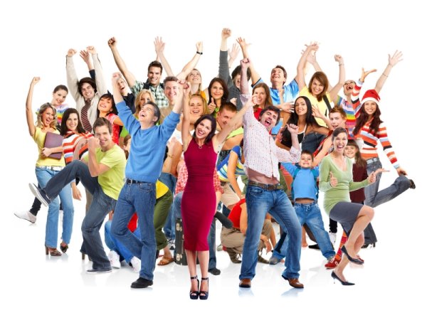 Человек показывает класс