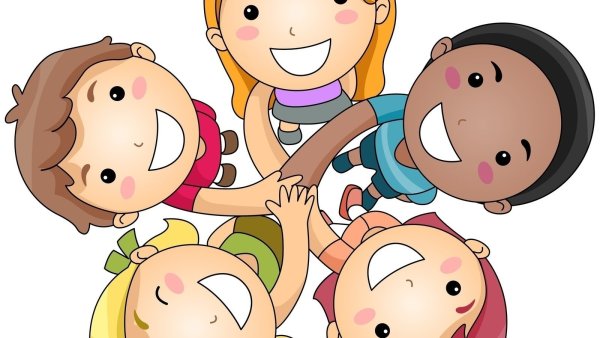 Разноцветные ладошки