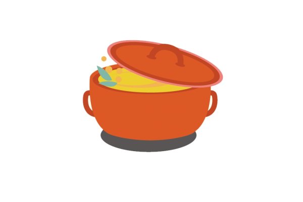 Кастрюля мультяшный