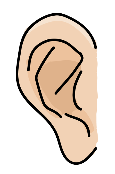 Ухо мультяшное