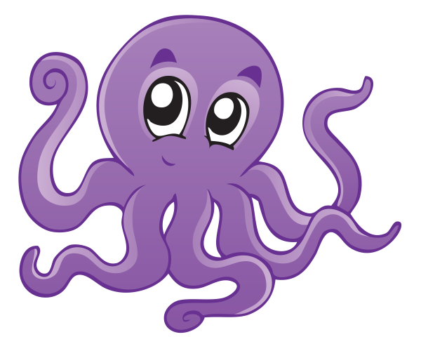 Мультяшные морские обитатели