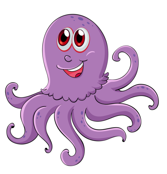 Мультяшные морские обитатели