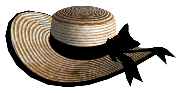 Fallout New Vegas соломенная шляпа