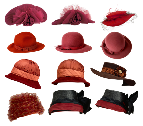 Много шляпок