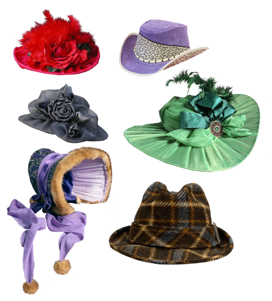 Разнообразные головные уборы