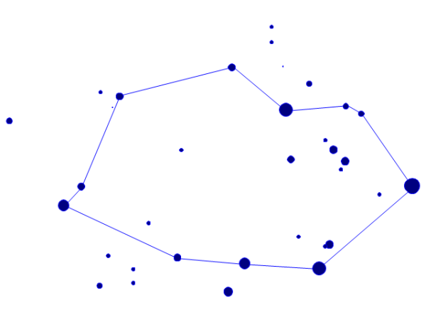 Созвездия без фона для детей
