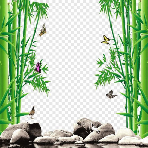 Бамбук для фотошопа