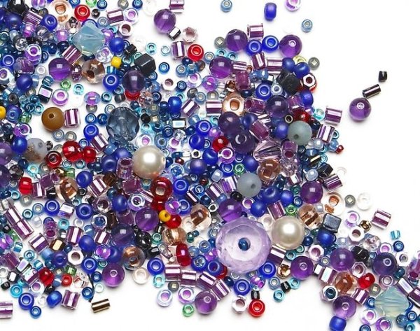 Бисер Бусины стразы