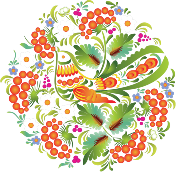 Петриковская роспись орнамент