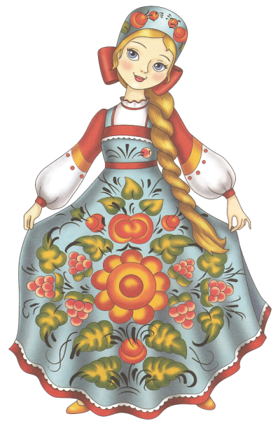 Узоры России Хохломская роспись