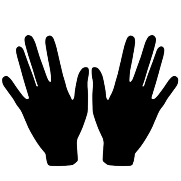 Ладонь силуэт