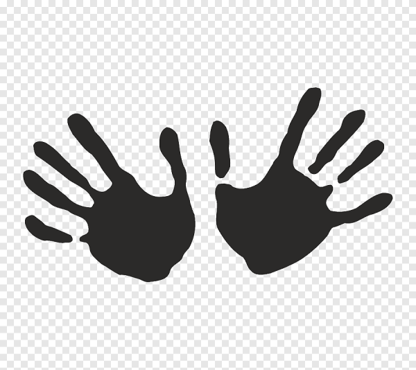 Отпечаток детской ладошки