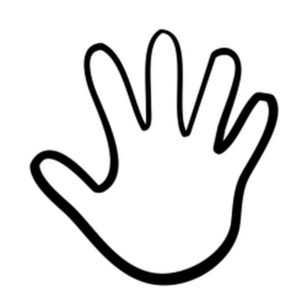 Ладонь рисунок