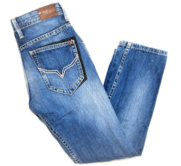 Джинсы на прозрачном фоне