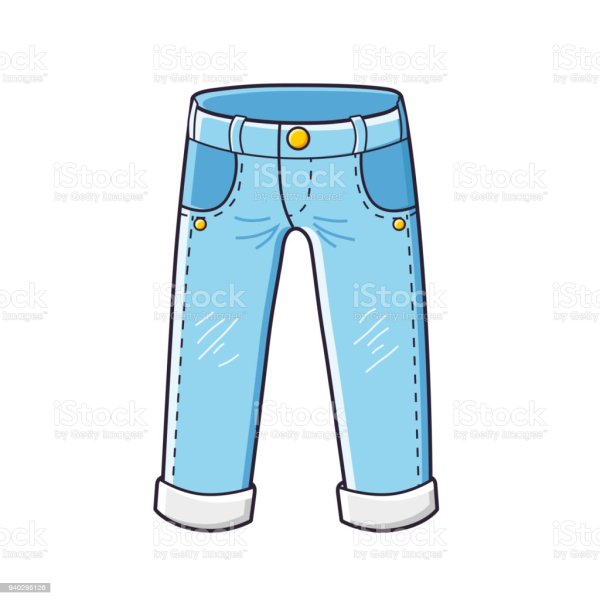 Джинсы мультяшные