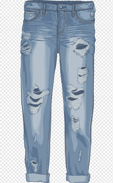 Джинсы мультяшные