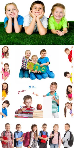 Люди для фотошопа школьники