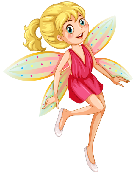 Фея на прозрачном фоне