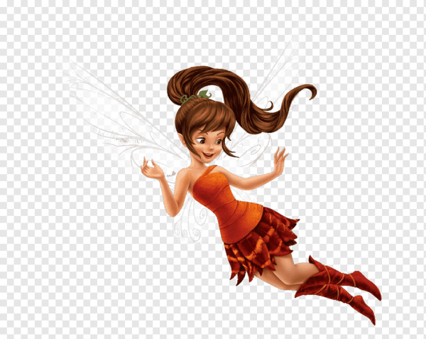 Фея на прозрачном фоне