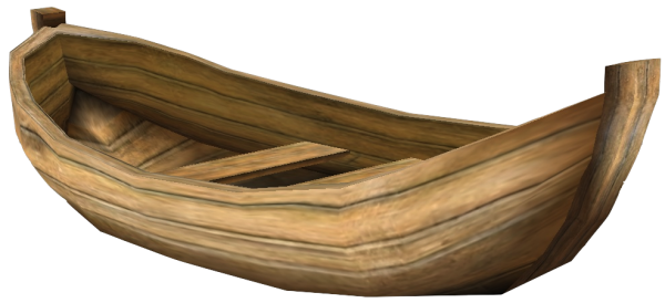 Лодка деревянная