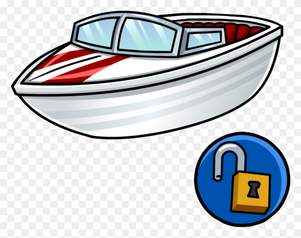 Кораблик на прозрачном фоне