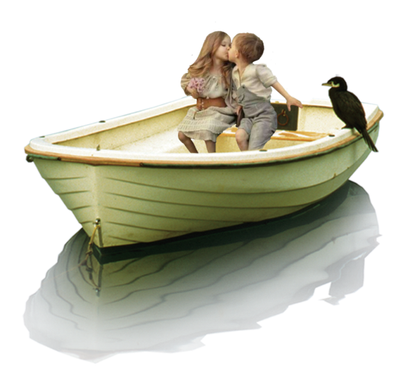 Лодка рисунок