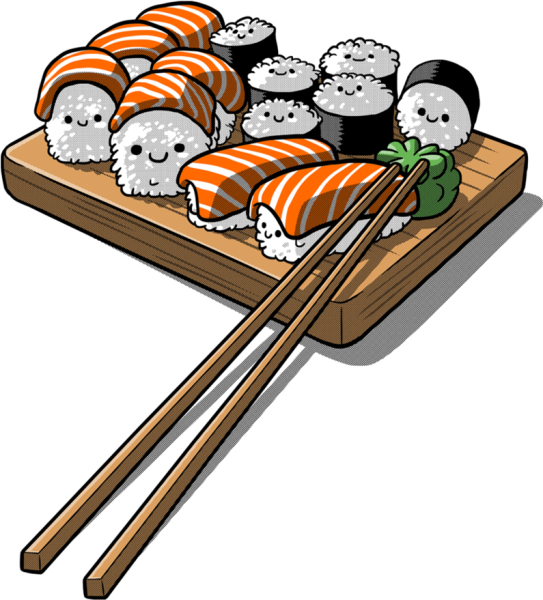 Ролл зарисовка