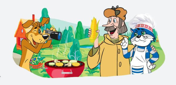 Кот Матроскин из Простоквашино