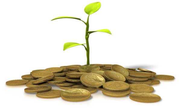 Инвестиции на прозрачном фоне