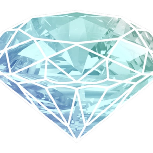 Бриллиант прозрачный