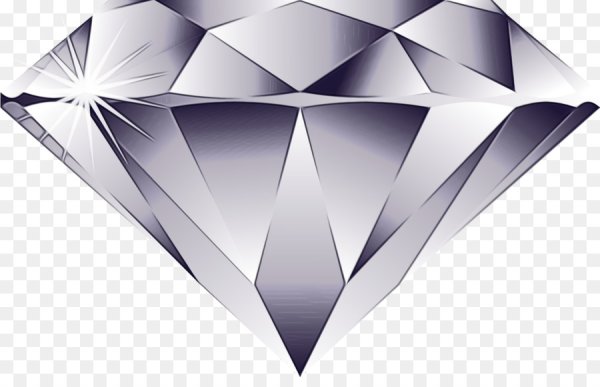 Бриллиант на белом фоне