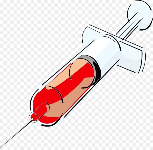 Шприц мультяшный