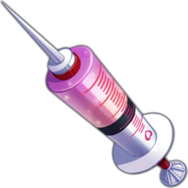 Шприц без фона