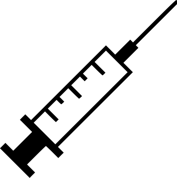 Шприц зарисовка