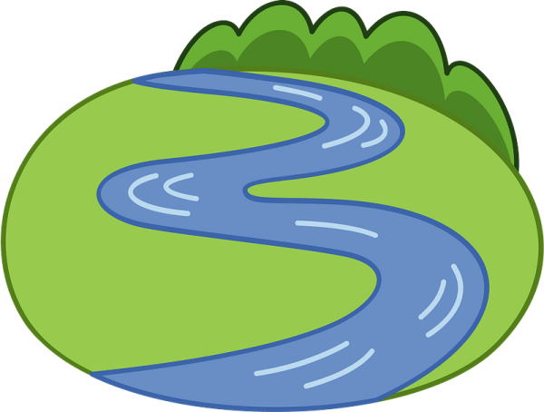 Речка клипарт