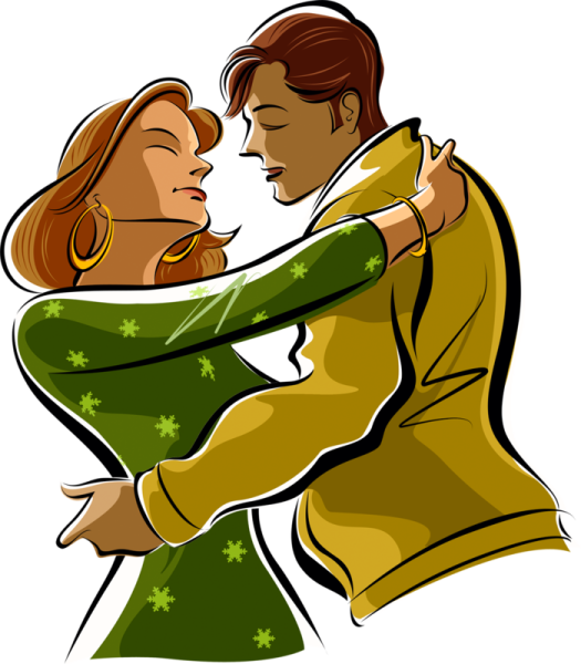 Влюбленные клипарт