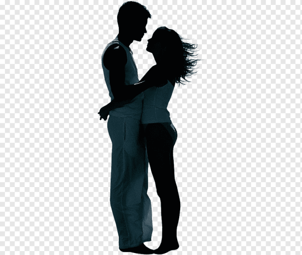 Влюбленные пары на белом фоне