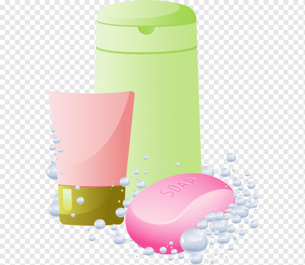 Мыло на прозрачном фоне