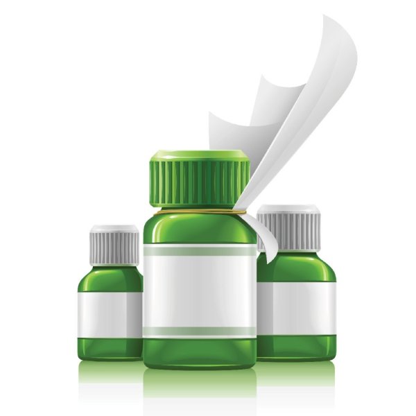 Лекарства на зеленом фоне