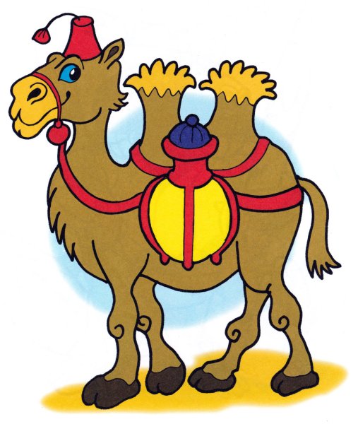 Верблюд мультяшный