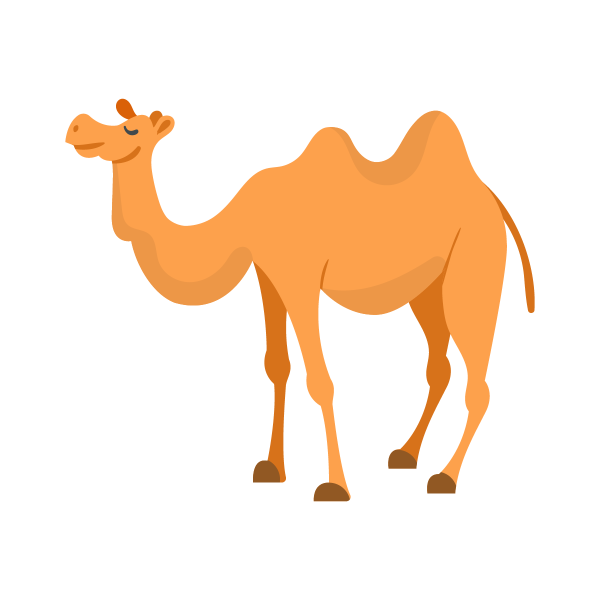 Верблюды мультяшные