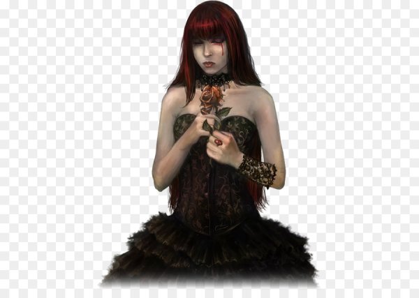 Черный замок в готическом стиле