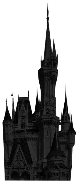 Силуэт здания в готическом стиле
